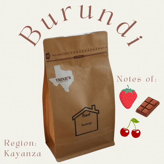 Burundian | Whole Beans | 16 oz | Rich Milk Chocolate, Succulent Ripe Strawberry, Juicy Black Cherry