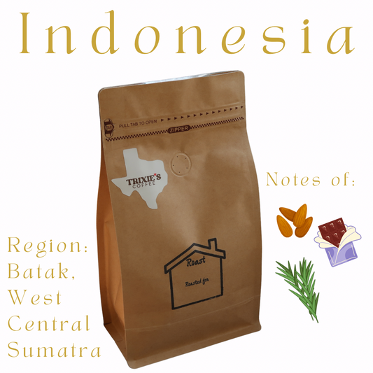 Indonesian Sumatra | 16 oz | Luscious Almond, Indulgent Chocolate, Vibrant Lemongrass