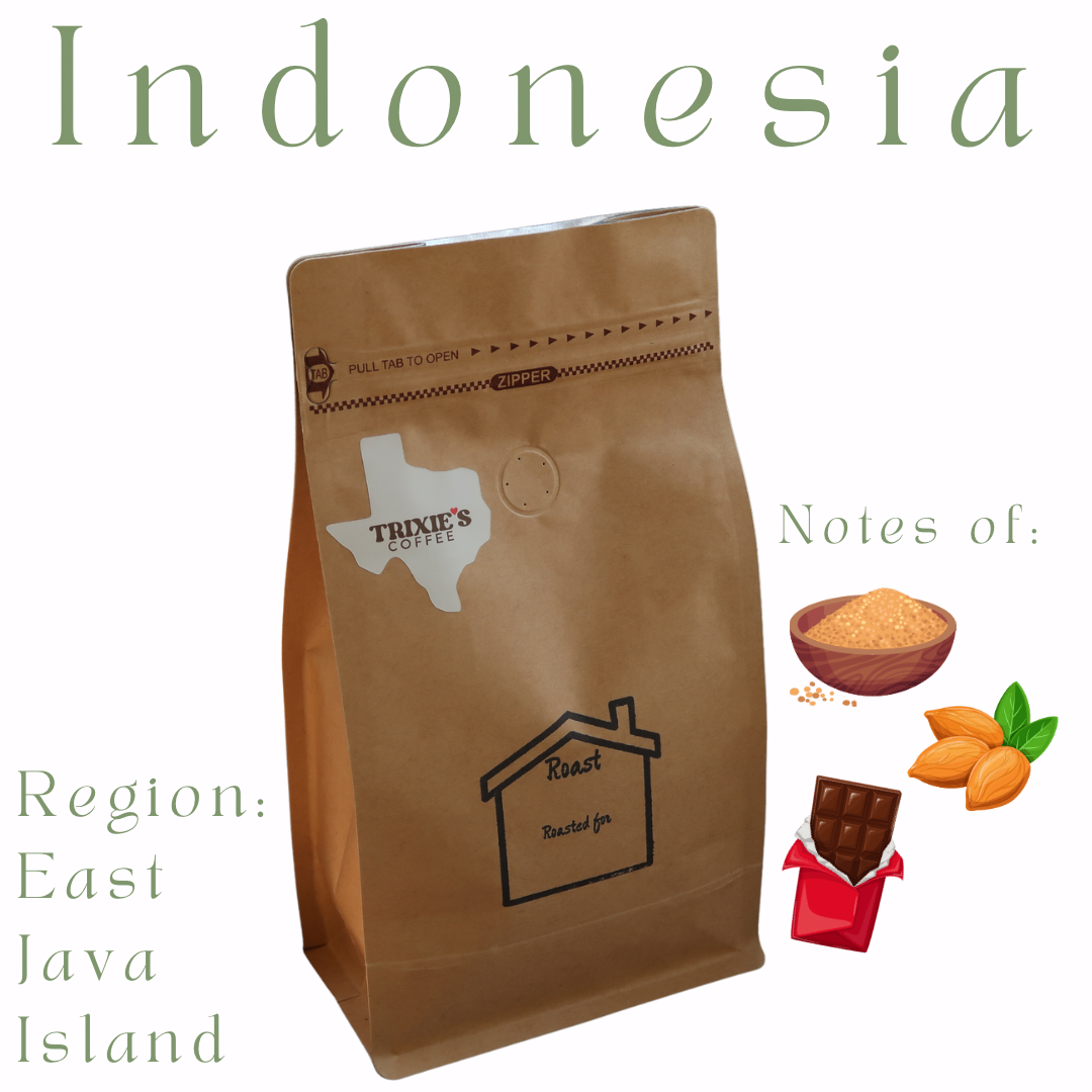 Indonesian Java | 16 oz | Brown Sugar, Herbal Chocolate, Buttery Almond