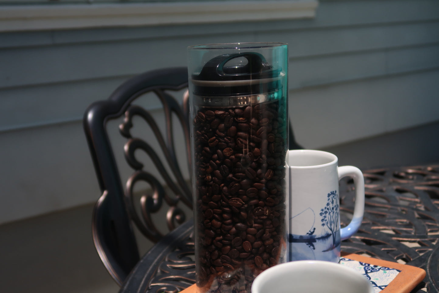 Trixie’s Coffee Container | Airtight | Fits 1 Pound of Beans